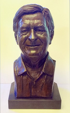 Randy Williamson bronze bust