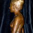 Seated woman sculptrue